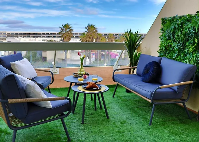 'cap Confession' - Naturiste - Sea View - - Parking -air Conditionaire * Agde